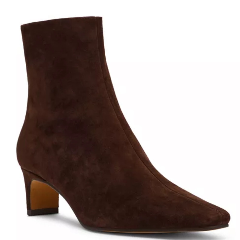 Steve Madden Delvie Bootie - Chocolate Suede